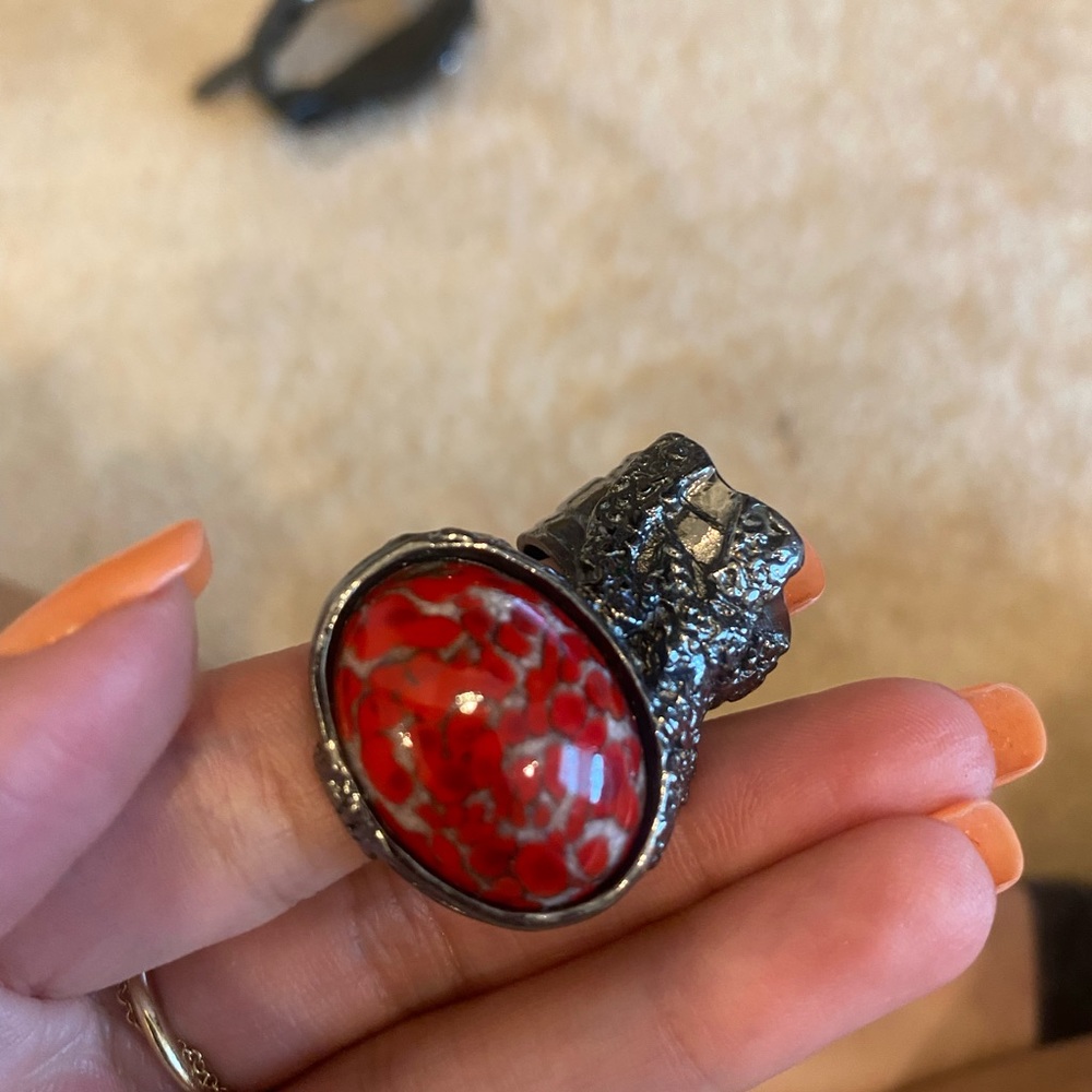 Artsy Yves Saint Laurent ring